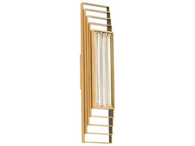 Schonbek Terrace 1-Light Aged Brass Wall Sconce S5BWS62424AB