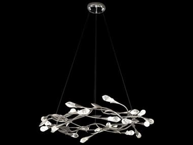 Schonbek Secret Garden 34&quot; 1-Light Antique Silver Crystal LED Pendant S5S243448OH