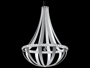 Schonbek Crystal Empire 20-Light White LED Geometric Pendant S5SCE130D