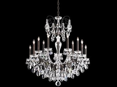 Schonbek Sonatina 35" Wide 14-Light Candelabra Chandelier S5ST1852