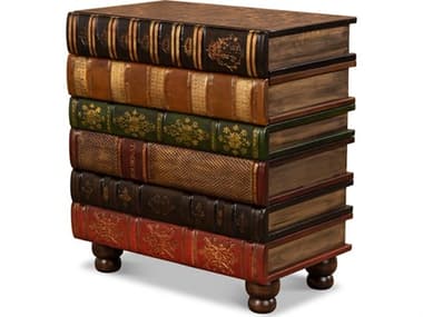 Sarreid Ltd Florentine Books Chairside Chest SA21619