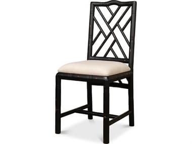Sarreid Ltd Brighton Bamboo Side Chair Black SA27191