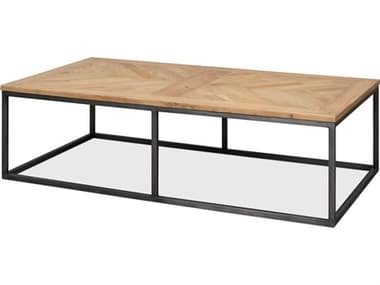 Sarreid Ltd Cascade Cocktail Table, Driftwood Finish SA27848