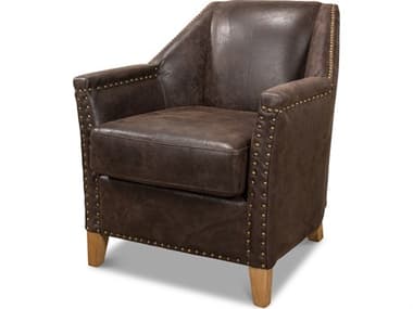 Sarreid Ltd Granville Leather Chair SA29607