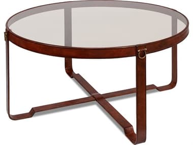 Sarreid Ltd Harness Round Coffee Table SA29906