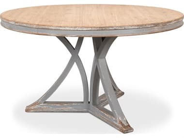 Sarreid Ltd Flying Buttress Dining Table, Grey SA30537