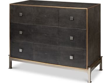 Sarreid Ltd Grey Shagreen Dresser SA40131