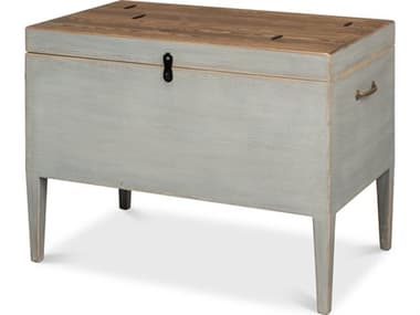 Sarreid Ltd Trunk Side Table with Secret Storage SA40222