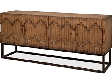 Sarreid Ltd Aztec Sideboard On Stand Brown SA403832