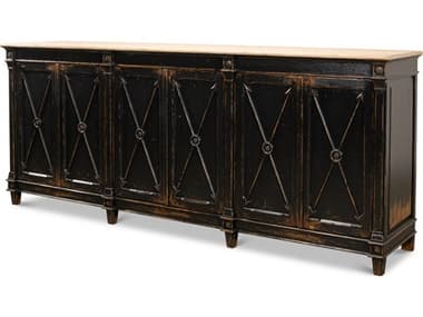 Sarreid Ltd Marksman Sideboard Antique Ebony SA404262