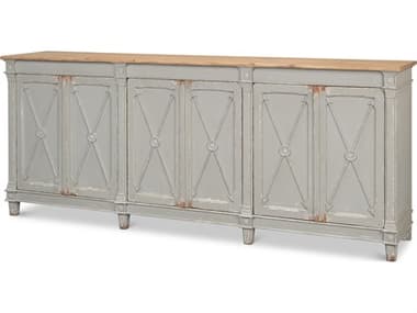 Sarreid Ltd Marksman Sideboard Antique Muted Grey SA404264