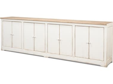 Sarreid Ltd Eight Is Enough Sideboard,Whitewash SA404271