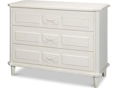 Sarreid Ltd Altus Commode, Antique White SA406793