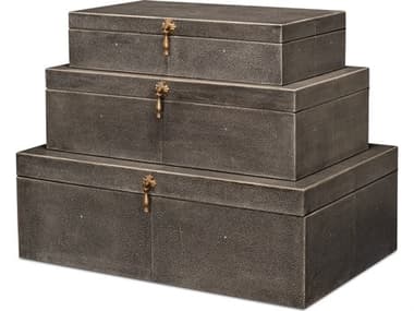 Sarreid Ltd Cosmos Nesting Boxes, Set Of Three SA40824
