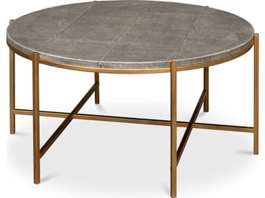 Sarreid Ltd Grey Shagreen Coffee Table SA52634