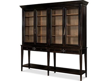 Sarreid Ltd Beacon Hill Display Case, Ebony SA52659