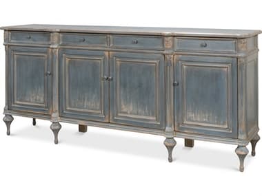 Sarreid Ltd Lilac Sideboard Blue Finish SA52760