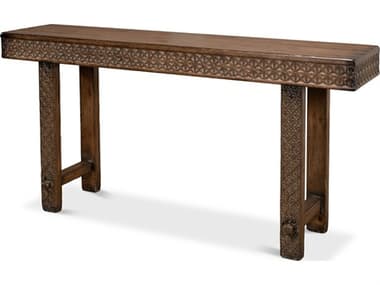 Sarreid Ltd Honeycomb & Cross Console Table SA52764