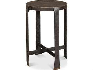 Sarreid Ltd Forged Slats Side Table Moleskin SA52896