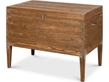 Sarreid Ltd Trunk Side Table SA52971