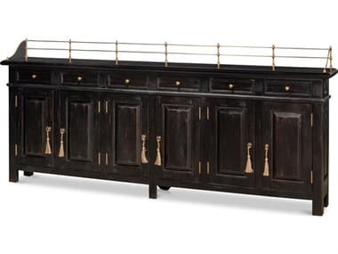 Sarreid Ltd Covent Gardens Sideboard Ebony SA53020
