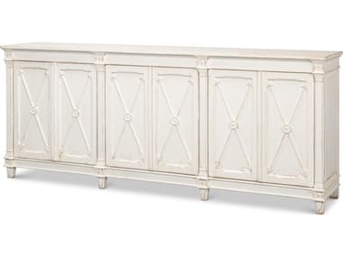 Sarreid Ltd Marksman Sideboard Whitewash SA53046