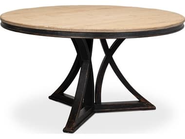 Sarreid Ltd Flying Buttress Dining Table,Ant. Black SA530575