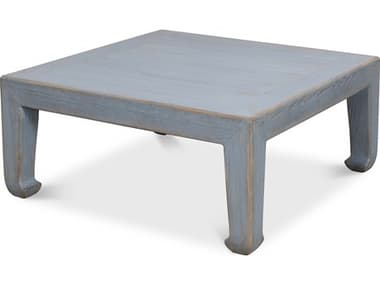 Sarreid Ltd Classic Chinese Coffee Table, Blue SA53094