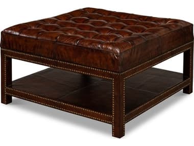 Sarreid Ltd Vintage Tufted Ottoman SA53165