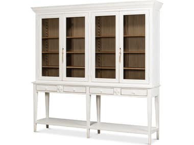 Sarreid Ltd Beacon Hill Display Case, White SA53232