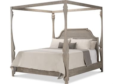 Sarreid Ltd Madeline Bungalow Bed King Moonskin SA53286