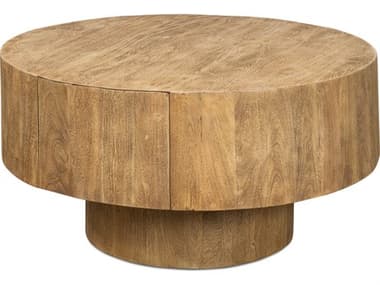 Sarreid Ltd Brutus Barnwood Table SA53369