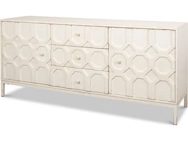 Sarreid Ltd Becket Sideboard Antique White SA534103
