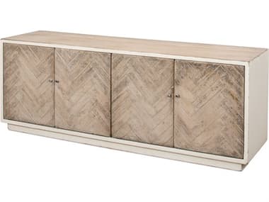 Sarreid Ltd Amalia Tv Stand Antique White SA534173
