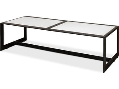 Sarreid Ltd Ridged Iron Rectangular Coffee Table SA53428