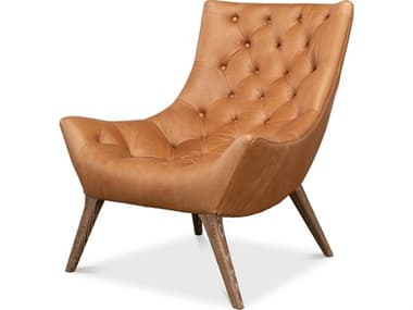 Sarreid Ltd Lola Leather Chair SA53487