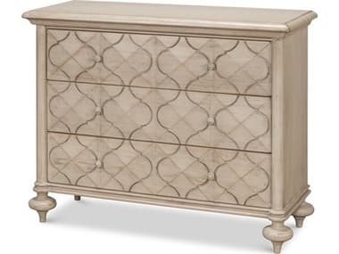 Sarreid Ltd Sommeil 3 Drawer Commode Stone Grey SA535861