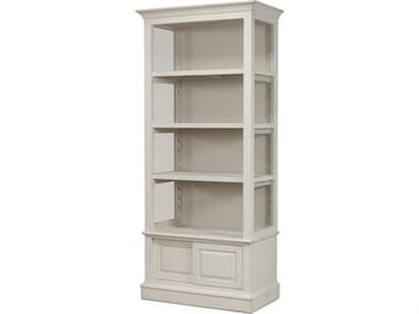 Sarreid Ltd Zoey Bookcase, Antique White SA536083