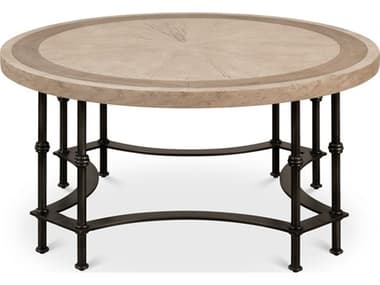 Sarreid Ltd Chisholm Equestrian Cocktail Table Grey SA53625I