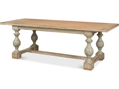 Sarreid Ltd Owen Dining Table, Sage SA536864