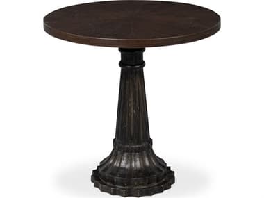 Sarreid Ltd Alister Round End Table SA53921