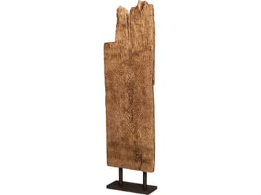 Sarreid Ltd O'kelly Wood Carved Panel SA54053