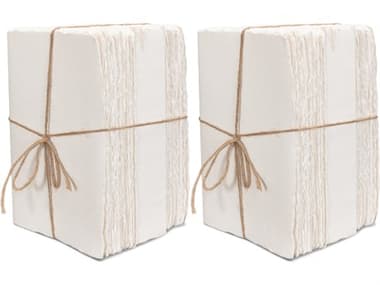 Sarreid Ltd Ledger White Set of 6 SA54074