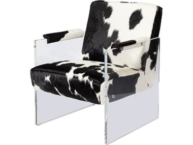 Sarreid Ltd Holloway Armchair Black & White SA54081