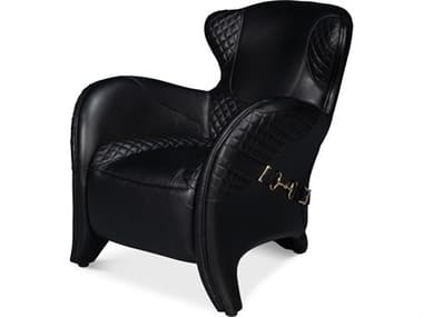 Sarreid Ltd Hera Arm Chair Onyx Black SA54118