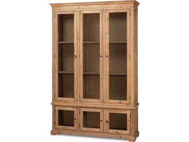 Sarreid Ltd Tanner Bookcase, Natural SA54135