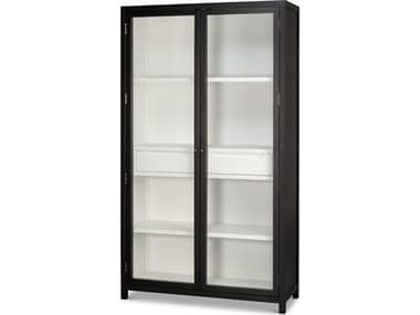 Sarreid Ltd Walker Bookcase, Black SA54141
