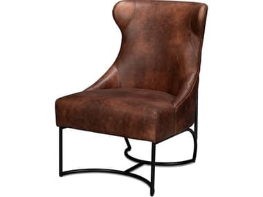 Sarreid Ltd Gayle Distilled Leather Chair SA54157
