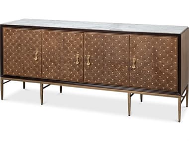 Sarreid Ltd Palisade Shagreen Credenza SA54161