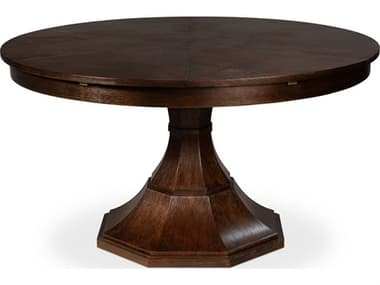 Sarreid Ltd Giselle Jupe Table Burnt Brown Oak SA54210BB
